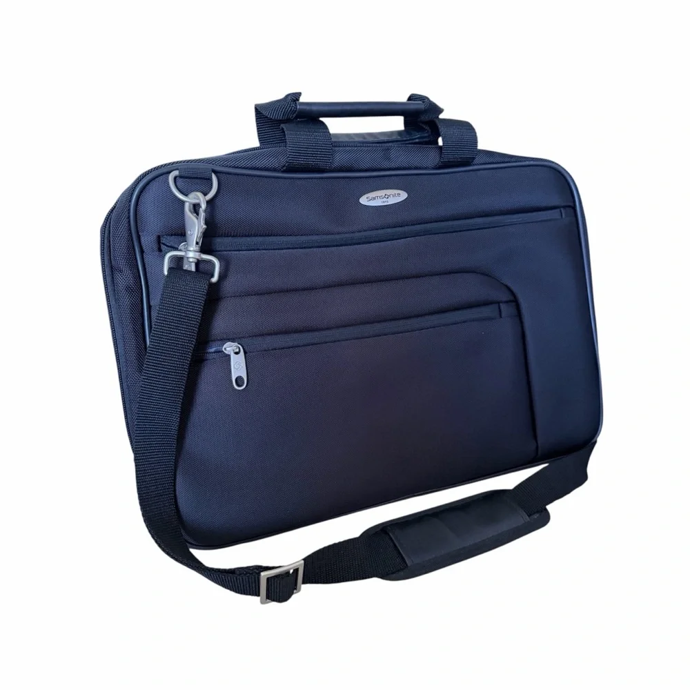Samsonite Dark Blue Laptop Bag for Men